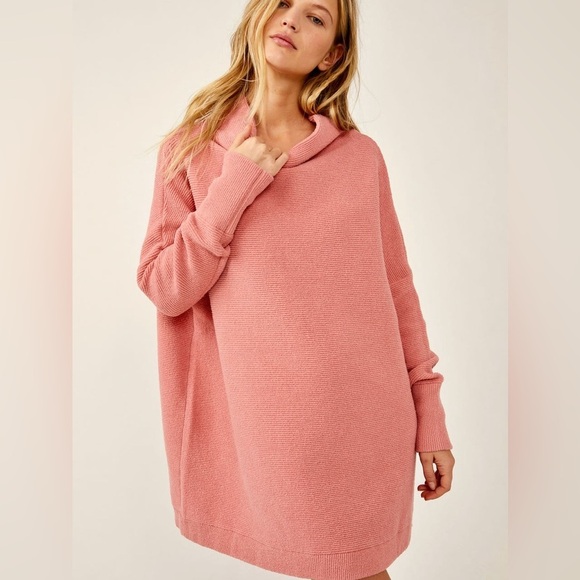 FREE PEOPLE “Ottoman Slouchy Tunic” (Sun Sand) - Picture 2 of 12